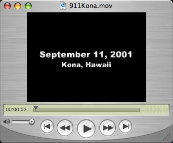 9/11 in Kona