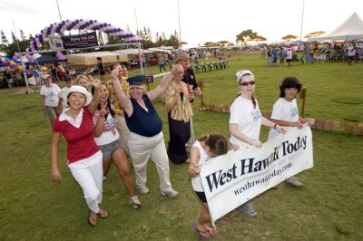 West Hawaii Today relay team