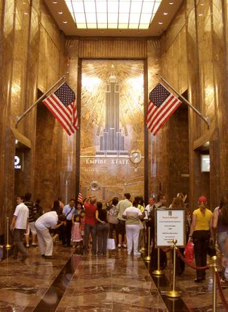 Empire State Building lobby