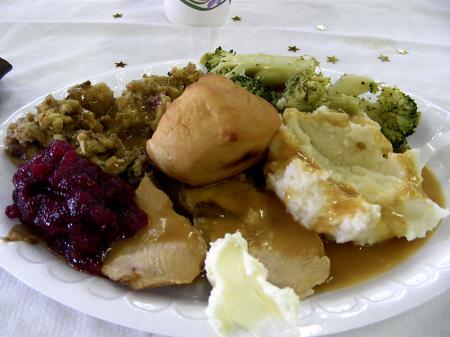 Thanksgiving Day lunch