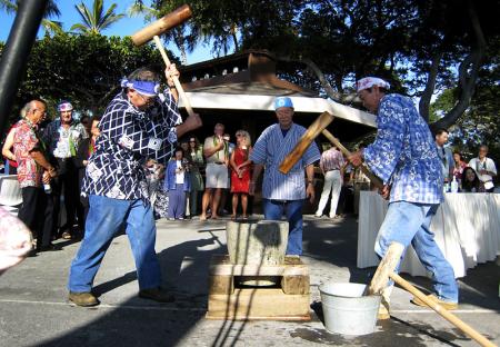 Mochi Pounding