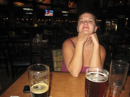 Carly at Triple 7 Brewpub