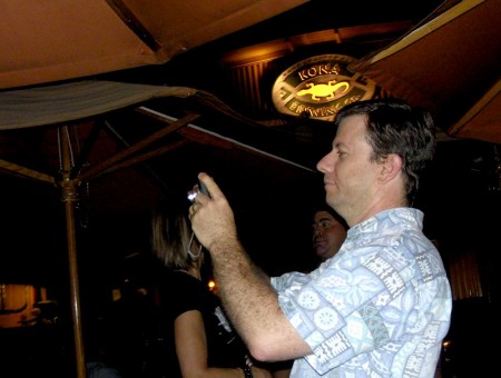 Pau Hana 7 Ken taking a photo while I take a photo of Ken.