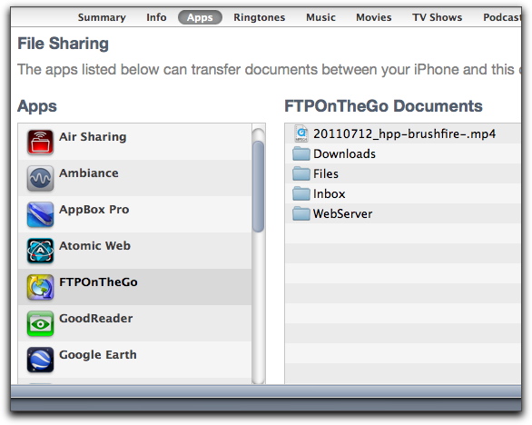 file-sharing File Sharing with FTP On The Go